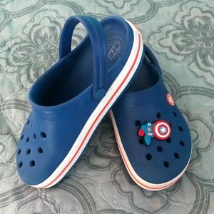 Blue Crocs